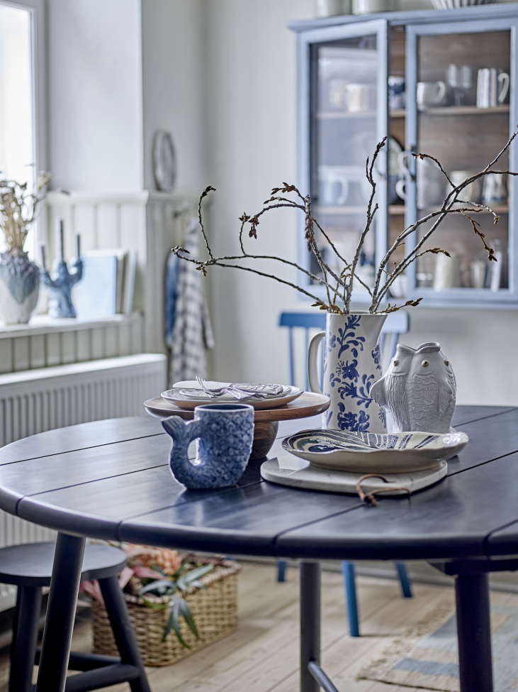 Spisebord 'Lope' 140cm Rundt - Sort