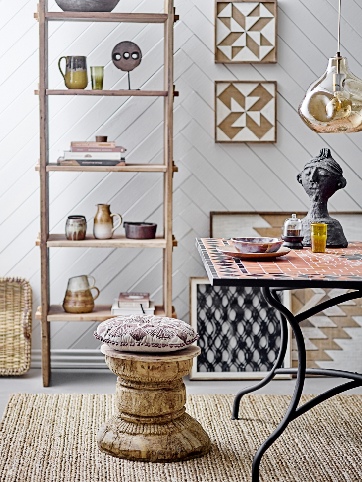 Taklampe 'Azizi' - Brun