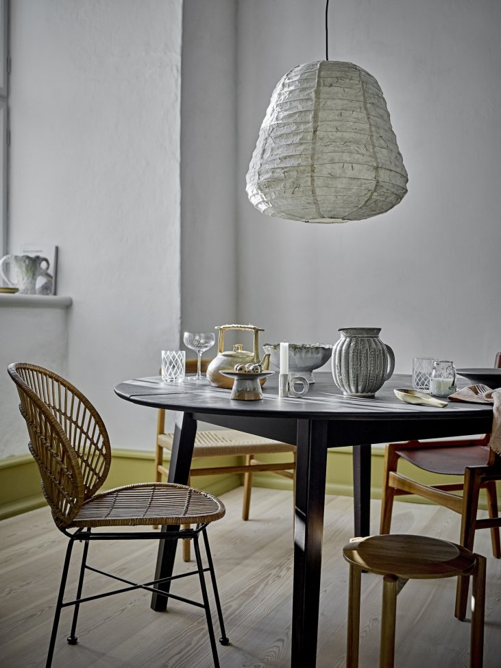 Spisebord 'Peron' 140x75,5cm - Sort