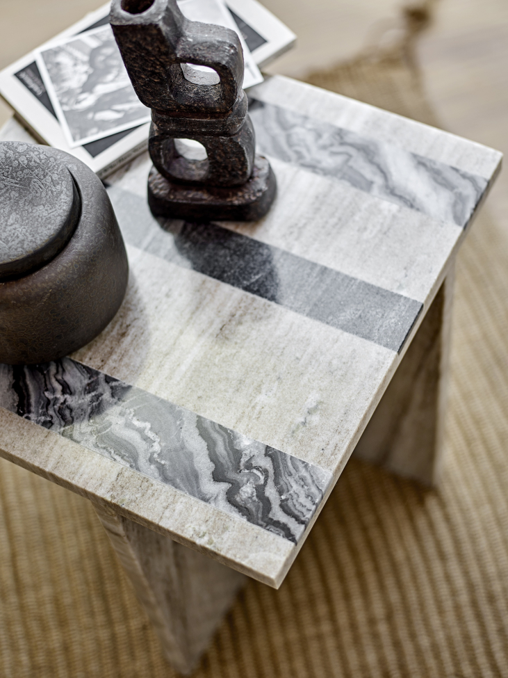 Sidebord 'Clea' - Marmor