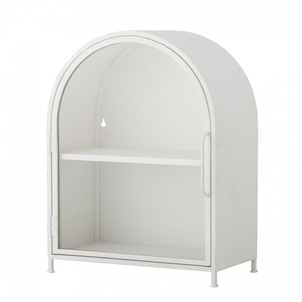 Skap 'Soria' - Hvit/metall