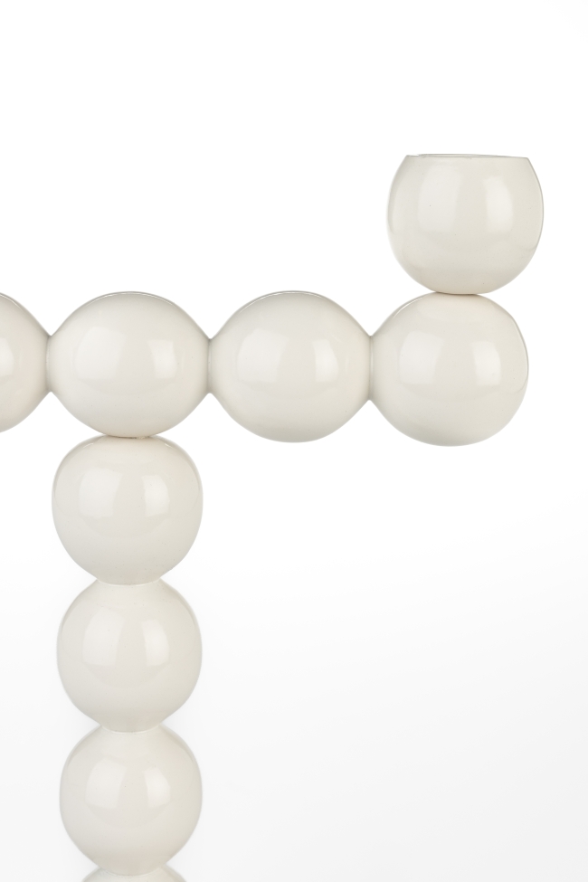 Lysestake 'Bubbles' - Beige 2