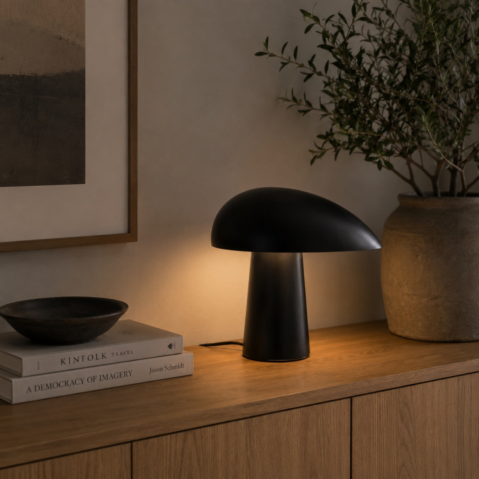 Lampe 'Karlskrona' - Sort