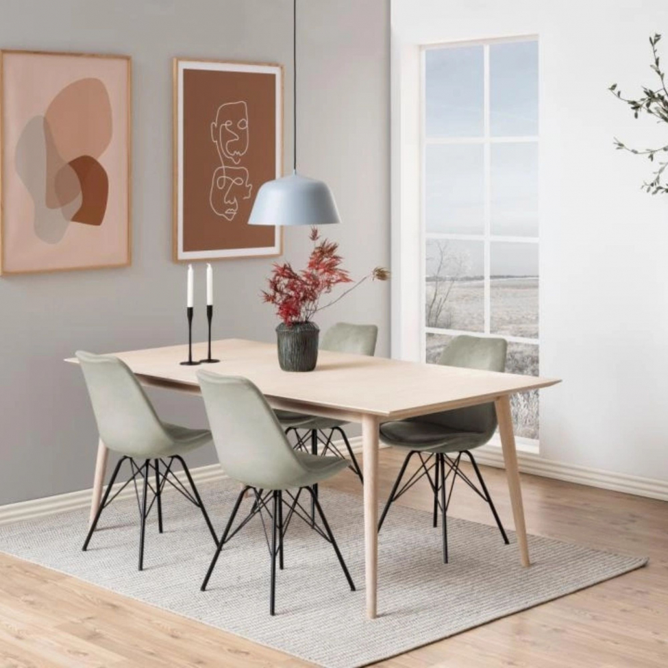 Stol 'Eris' - Hvit/Svart