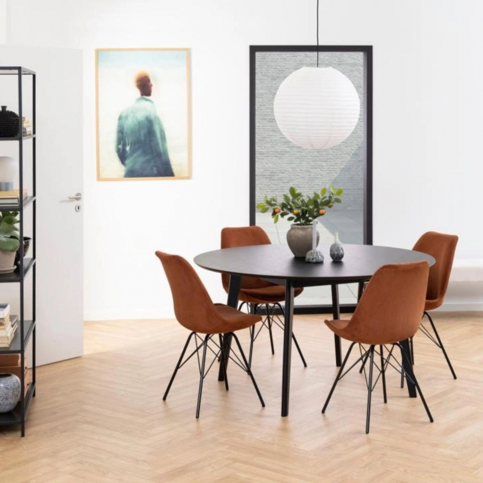 Stol 'Eris' - Brun/Svart