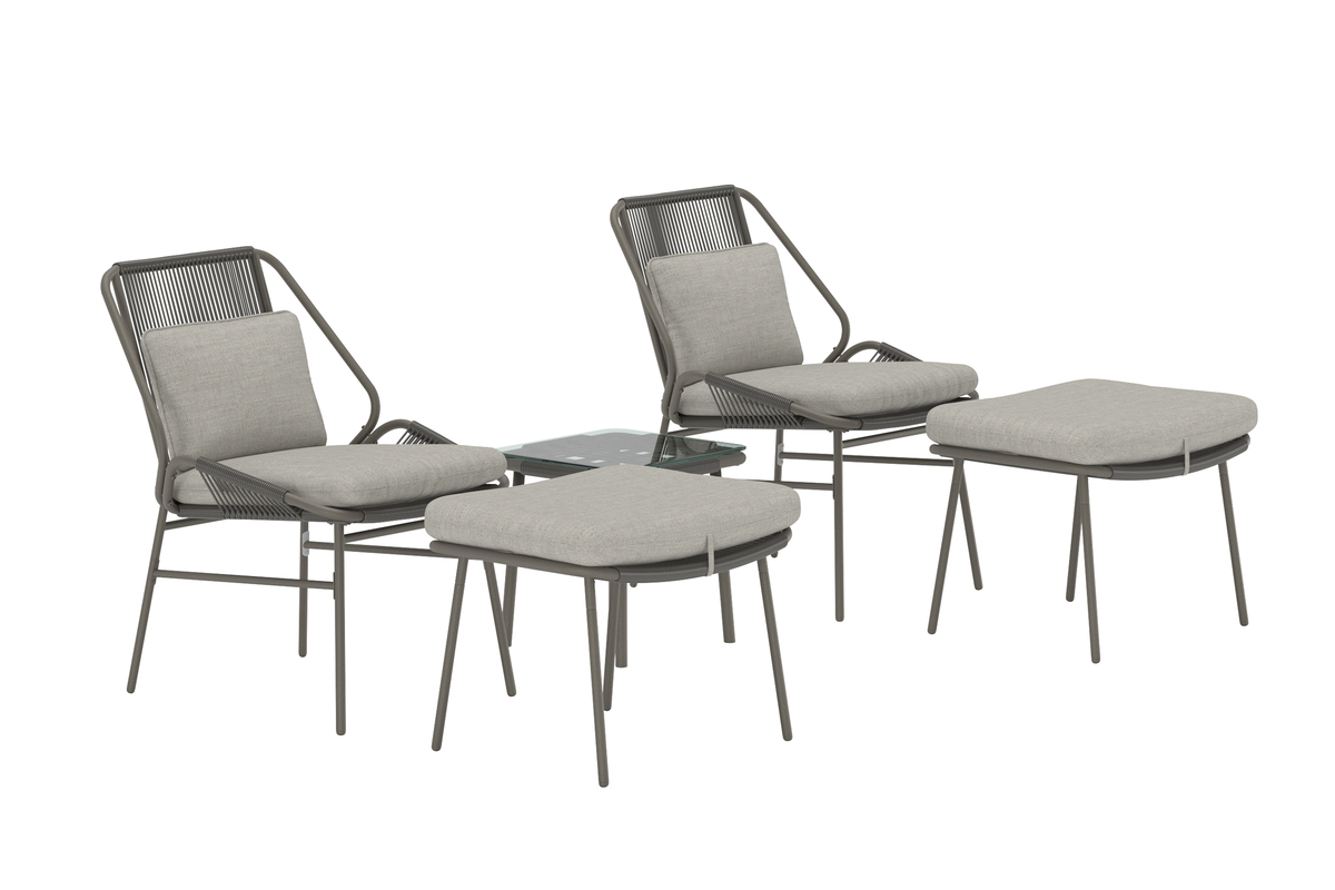 Loungesett 'Zakynthos' - Brun