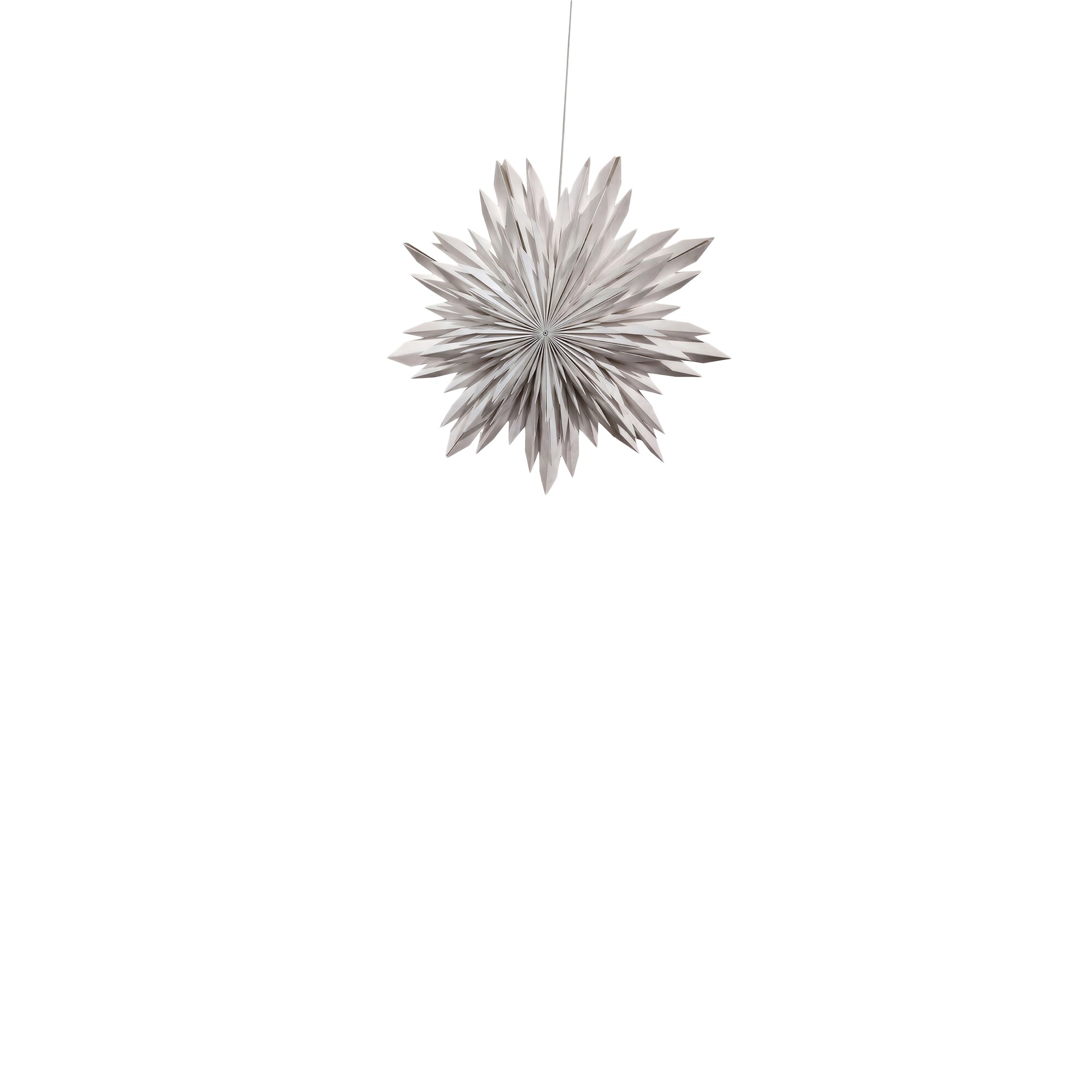 Adventsstjerne 'Oslo' 45cm - Hvit