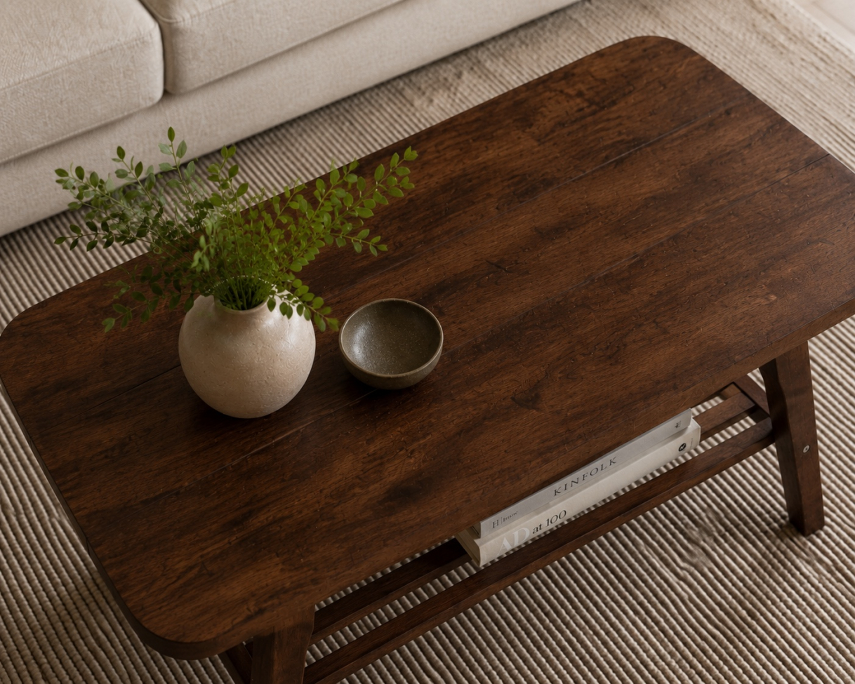 Salongbord 'Créme'- Walnut