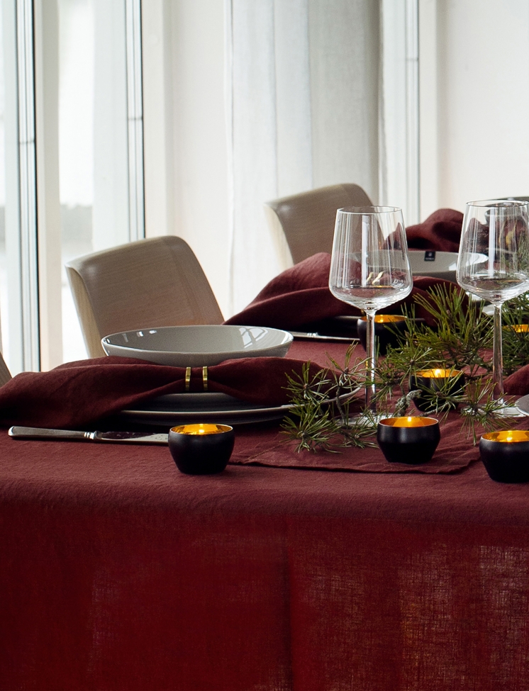 4-pakning Serviett 'Sunshine' 45x45 - Rød