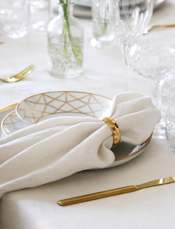 4-pakning Serviett 'Sunshine' 45x45 - Beige