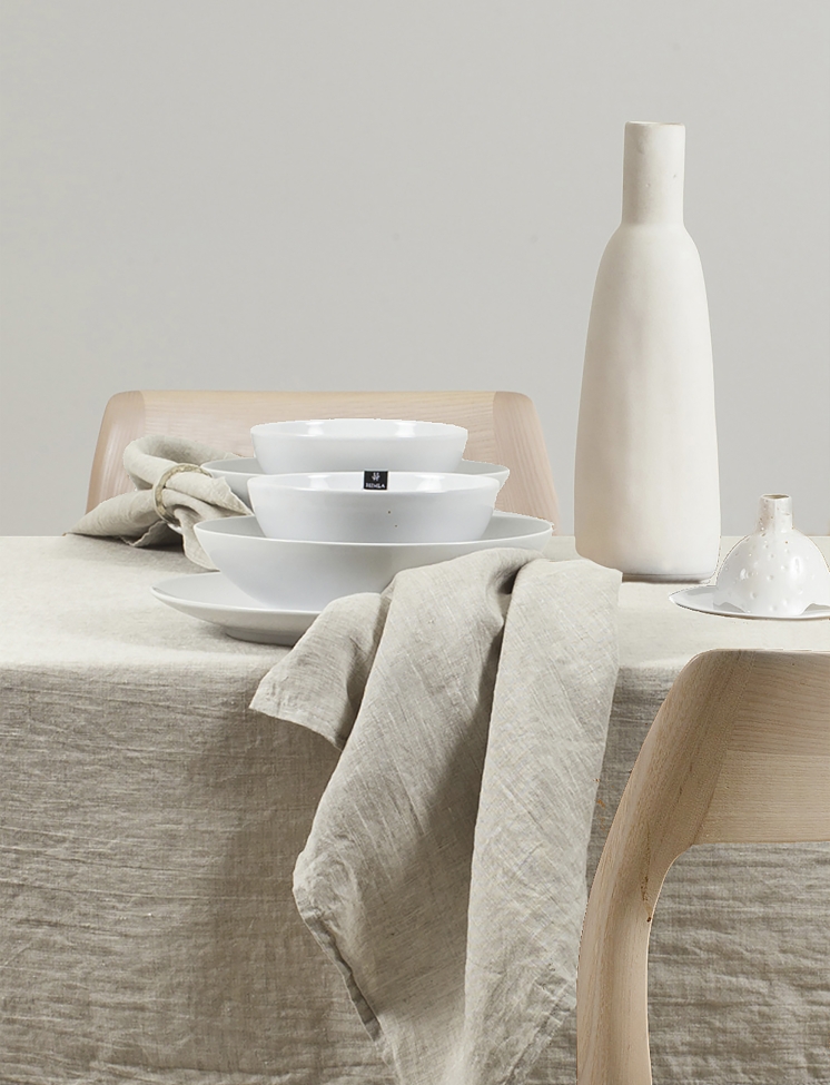 4-pakning Serviett 'Sunshine' 45x45 - Naturlig