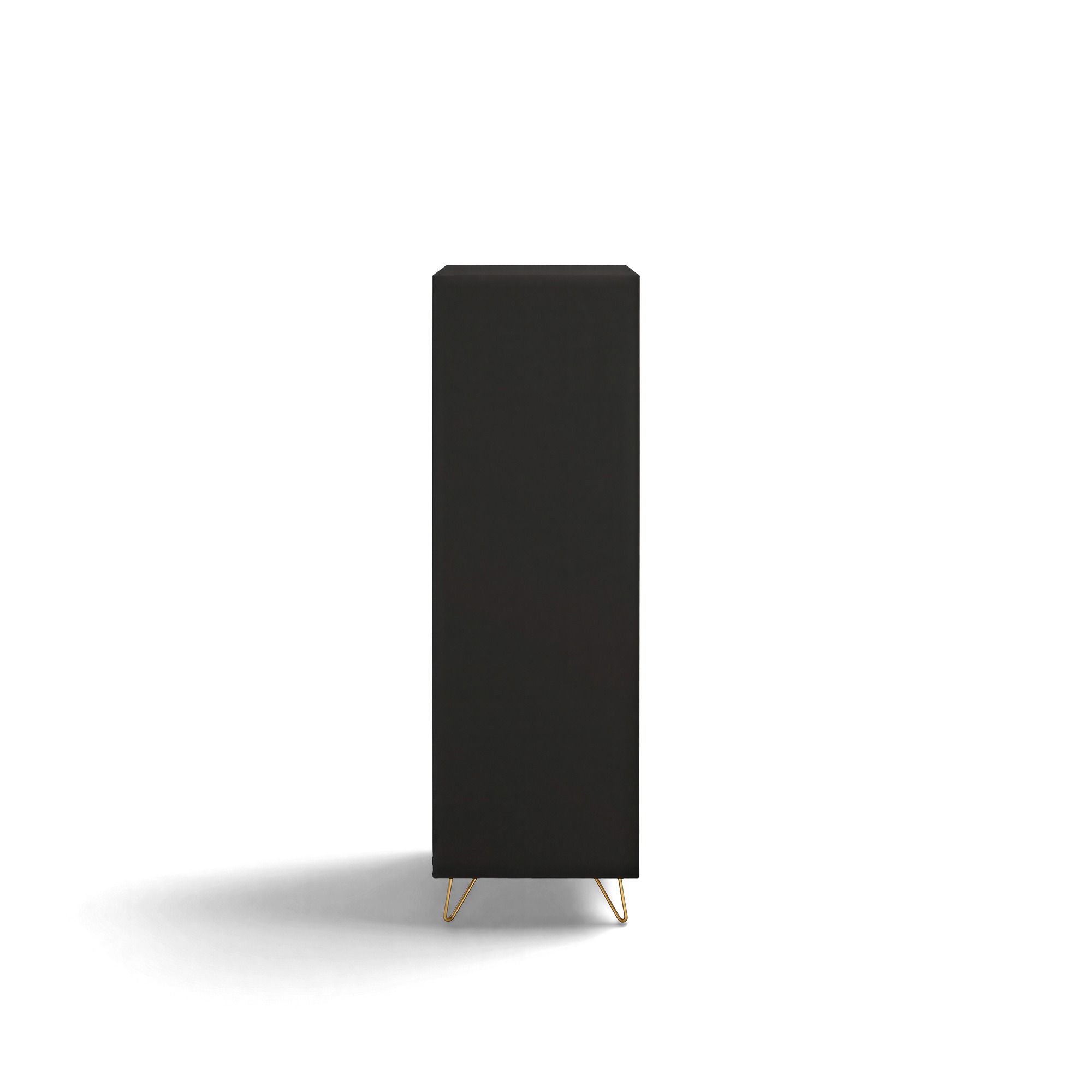 Garderobe 'Elle' - Svart/Messing
