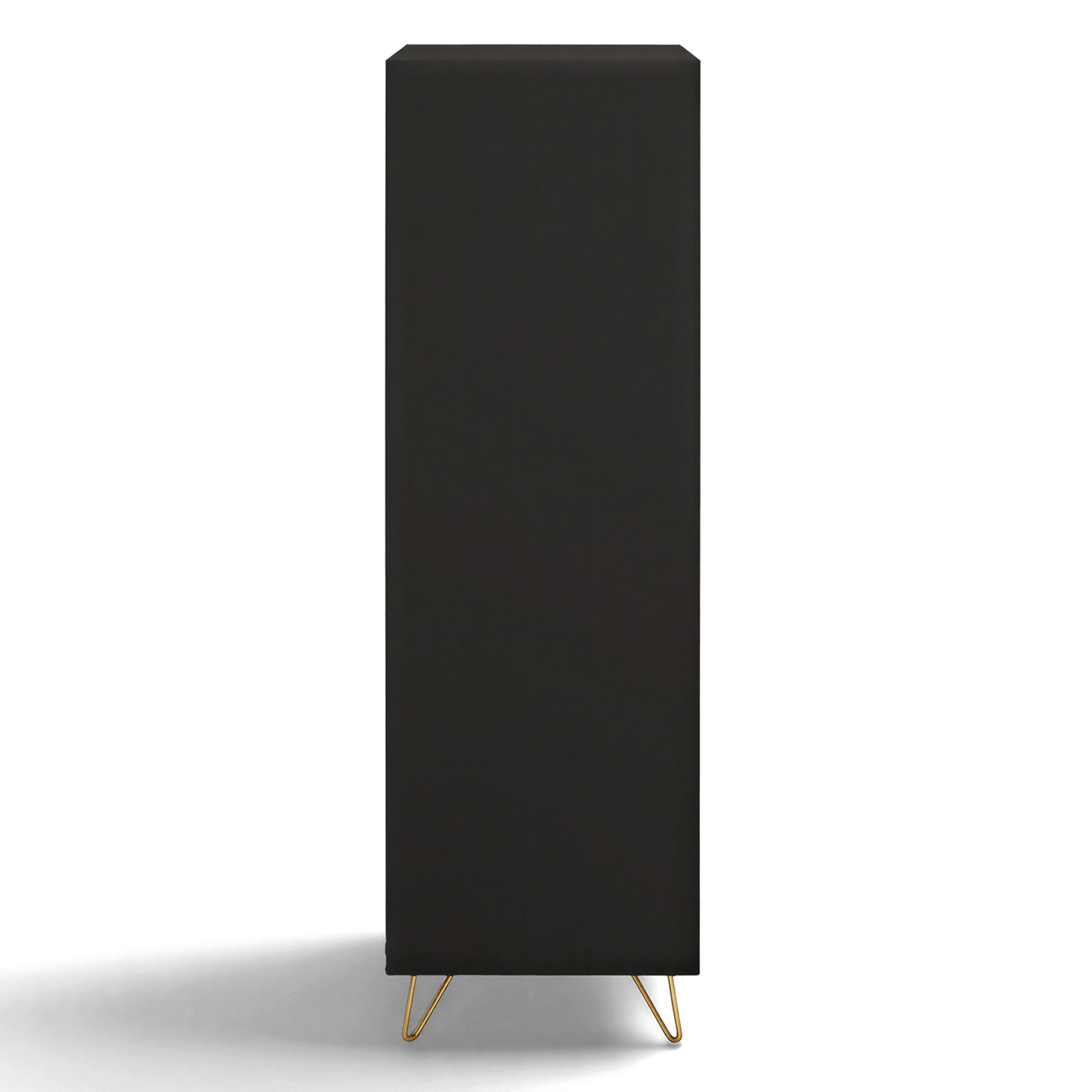 Garderobe 'Elle' - Svart/Messing