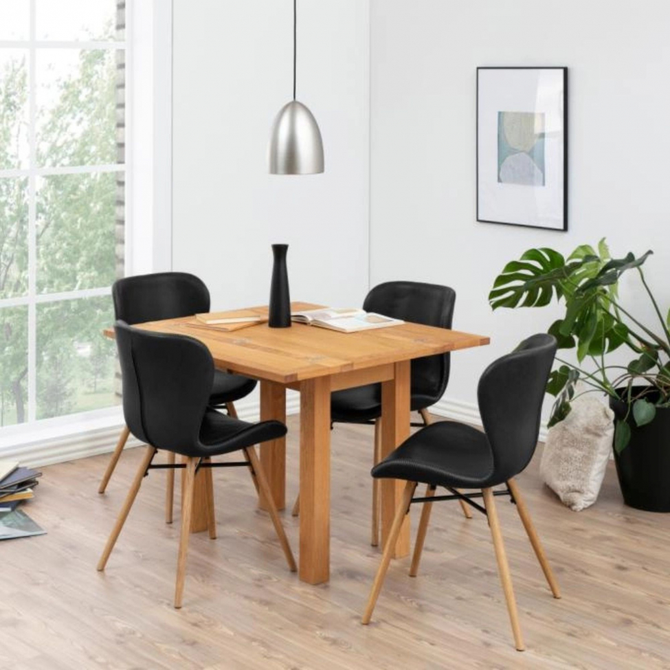 Stol 'Böda' - Naturlig/Svart