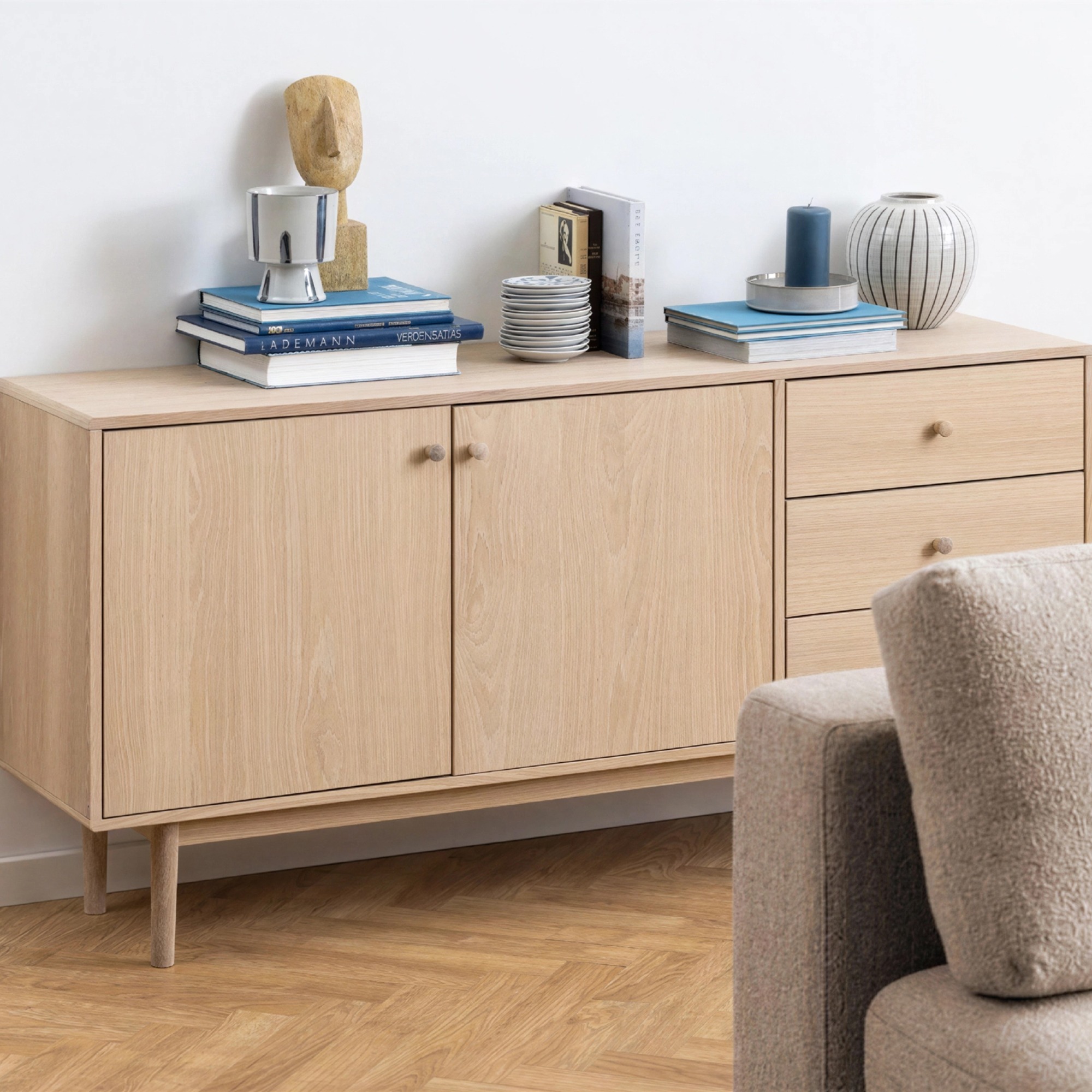 Sidebord 'Moliden' - Naturlig