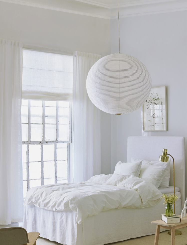 Heisgardin 'Miramar' 90x180 - Hvit