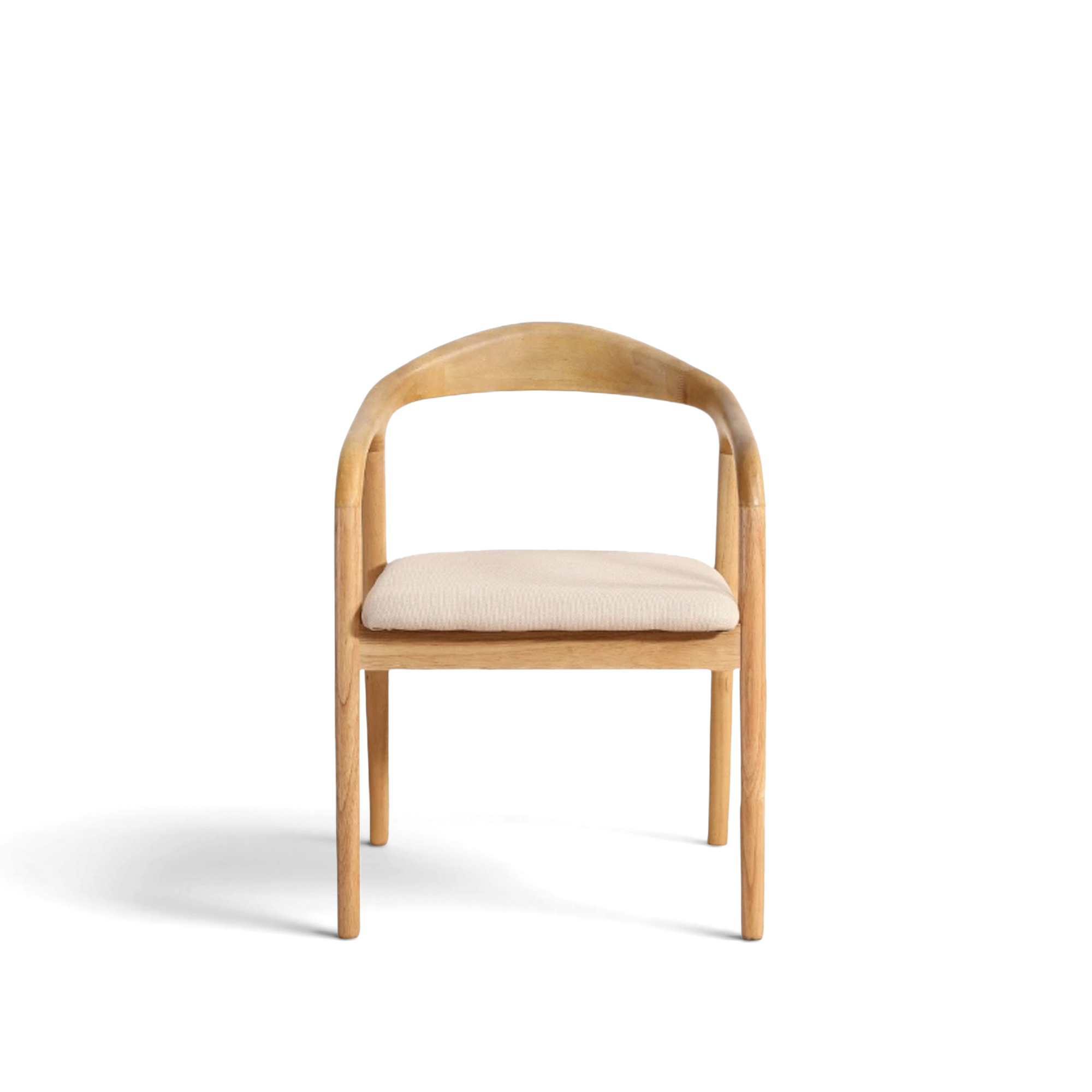 Lenestol 'Aspa' - Naturlig/beige