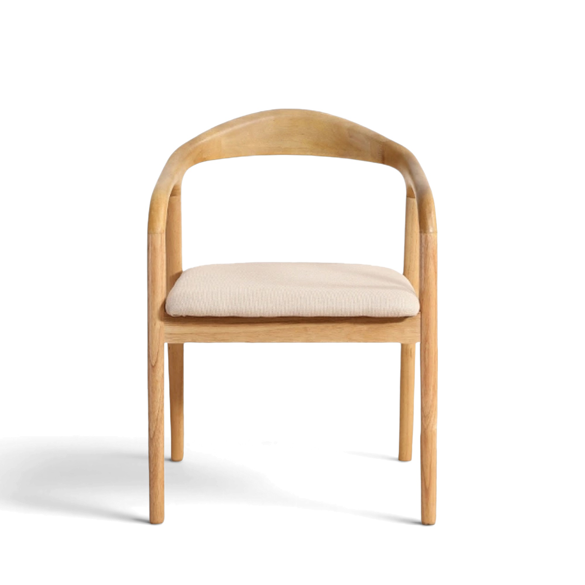 Lenestol 'Aspa' - Naturlig/beige