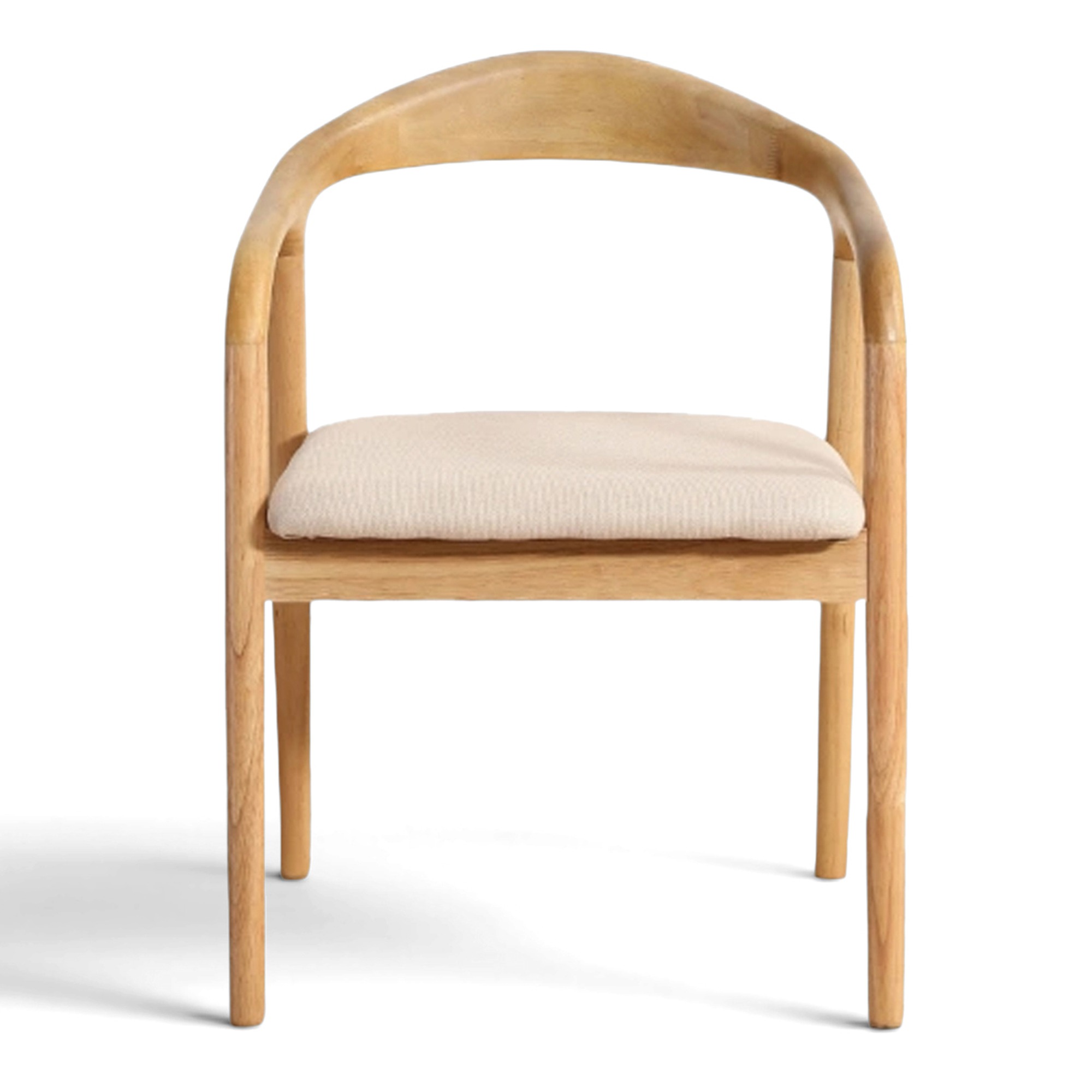 Lenestol 'Aspa' - Naturlig/beige
