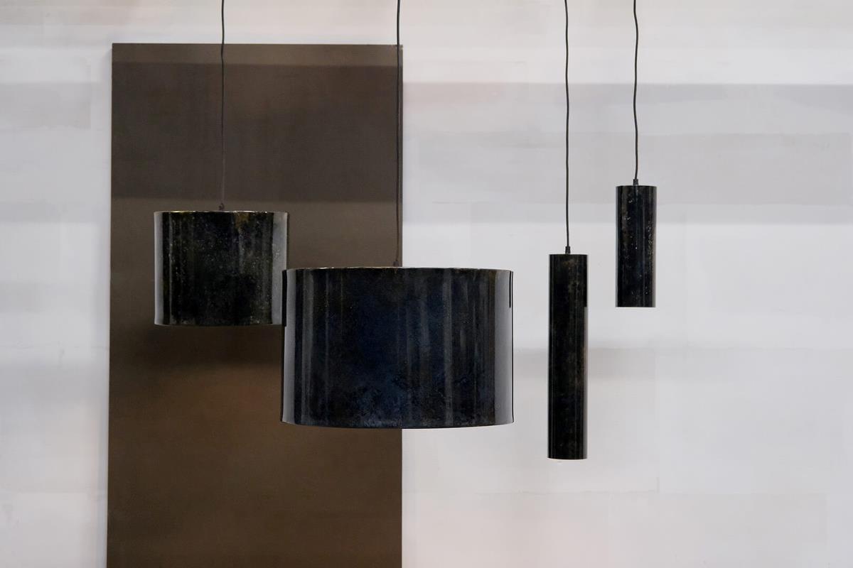 Taklampe 'Jonah' S - Mørkeblå