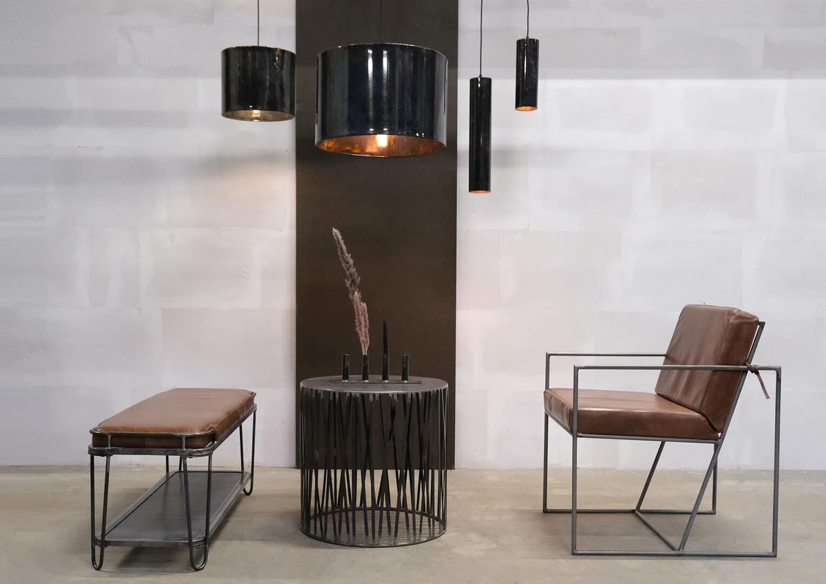 Taklampe 'Jonah' S - Mørkeblå