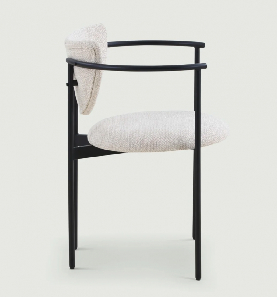 Stol 'Lunar' - Creme Boulce