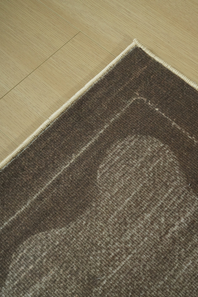 Teppe 'Lunelle' - Brun