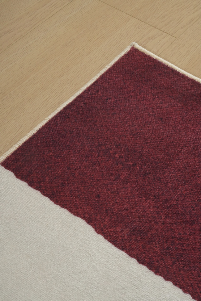 Teppe 'Velenna' 200x280 cm - Rød/Beige