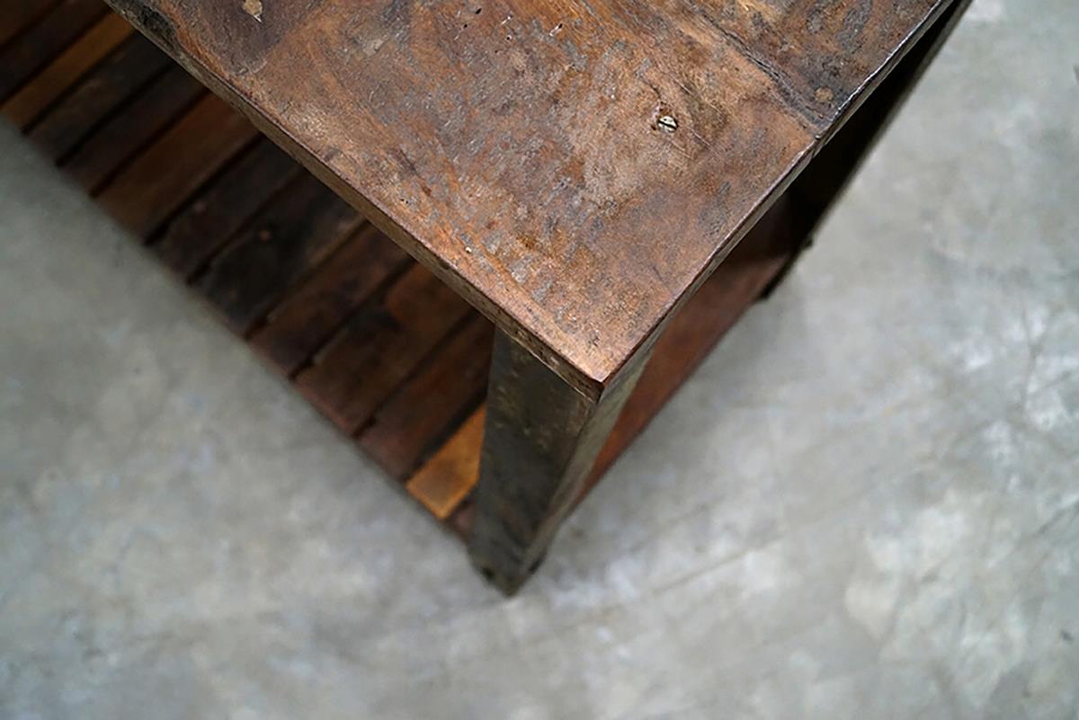 Rustikk trebord 'Rama' - Tre