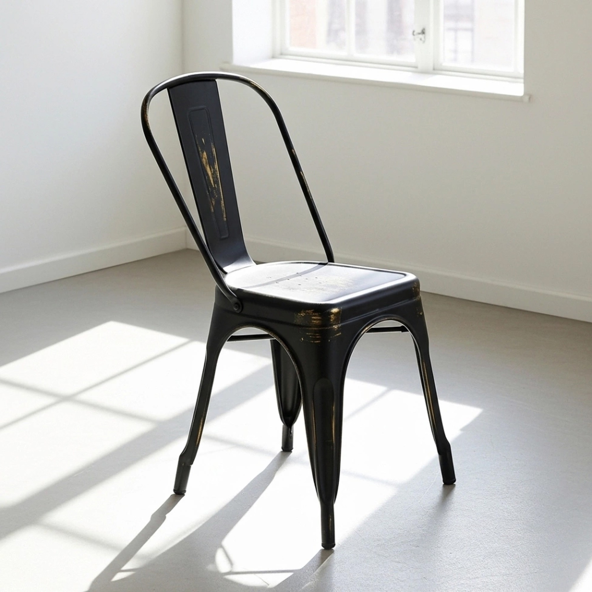 Stol 'Montmartre' - Vintage Svart / antikk
