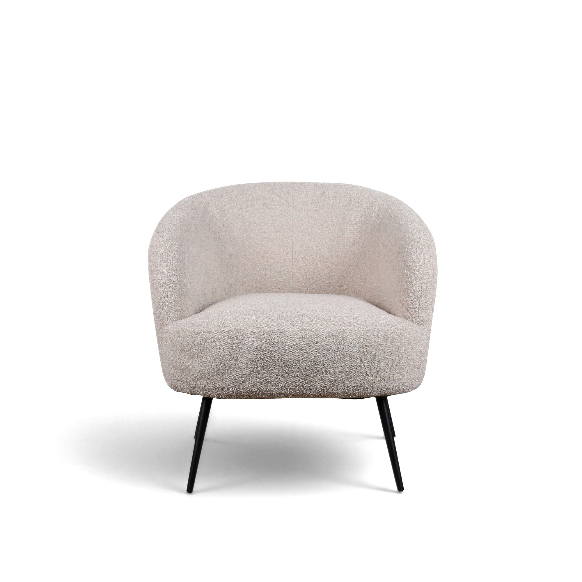Lenestol 'Capri' - Beige/Bouclé