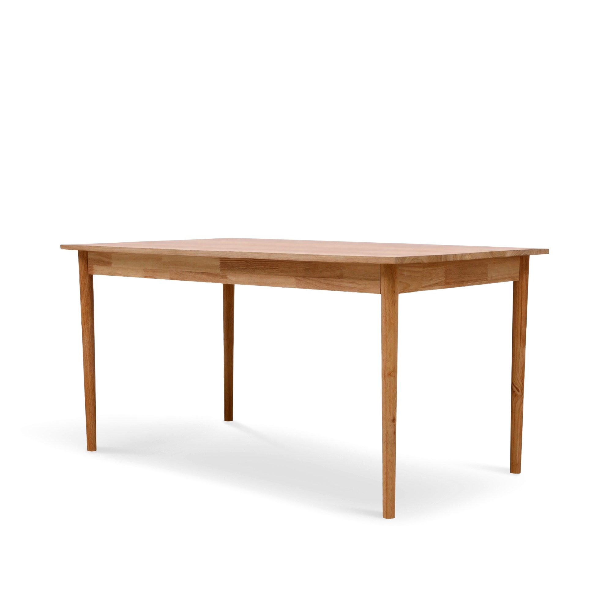 Spisebord 'Fager' 135cm - Hvitpigmentert