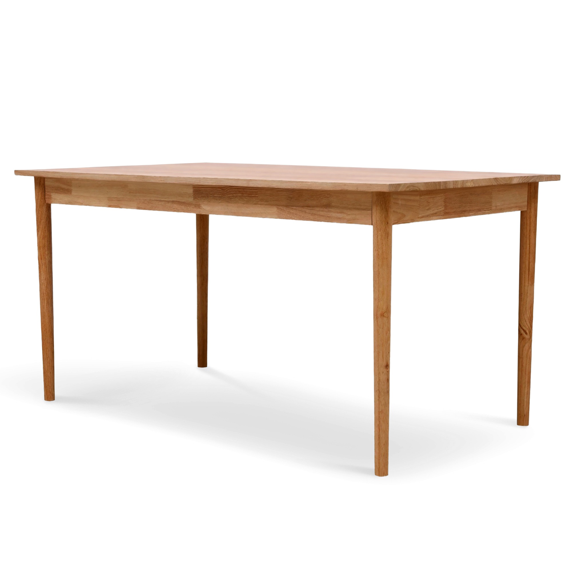 Spisebord 'Fager' 135cm - Hvitpigmentert