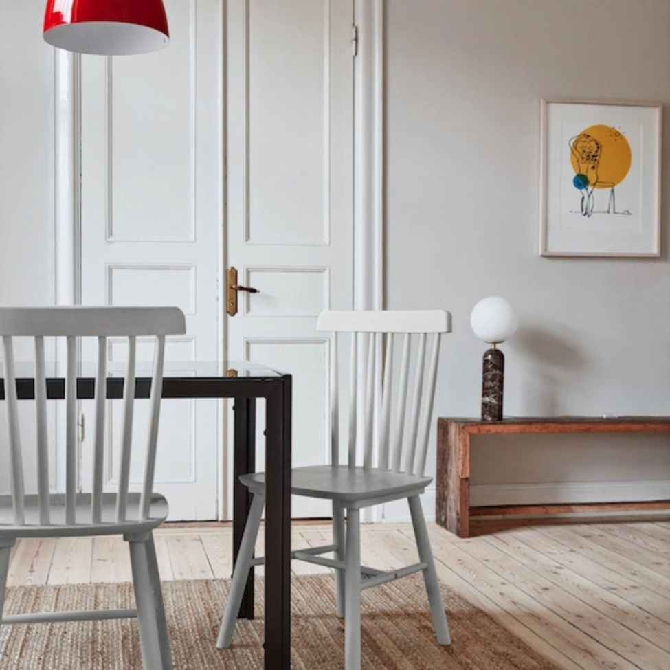 Stol 'Elsa' - Lys grå