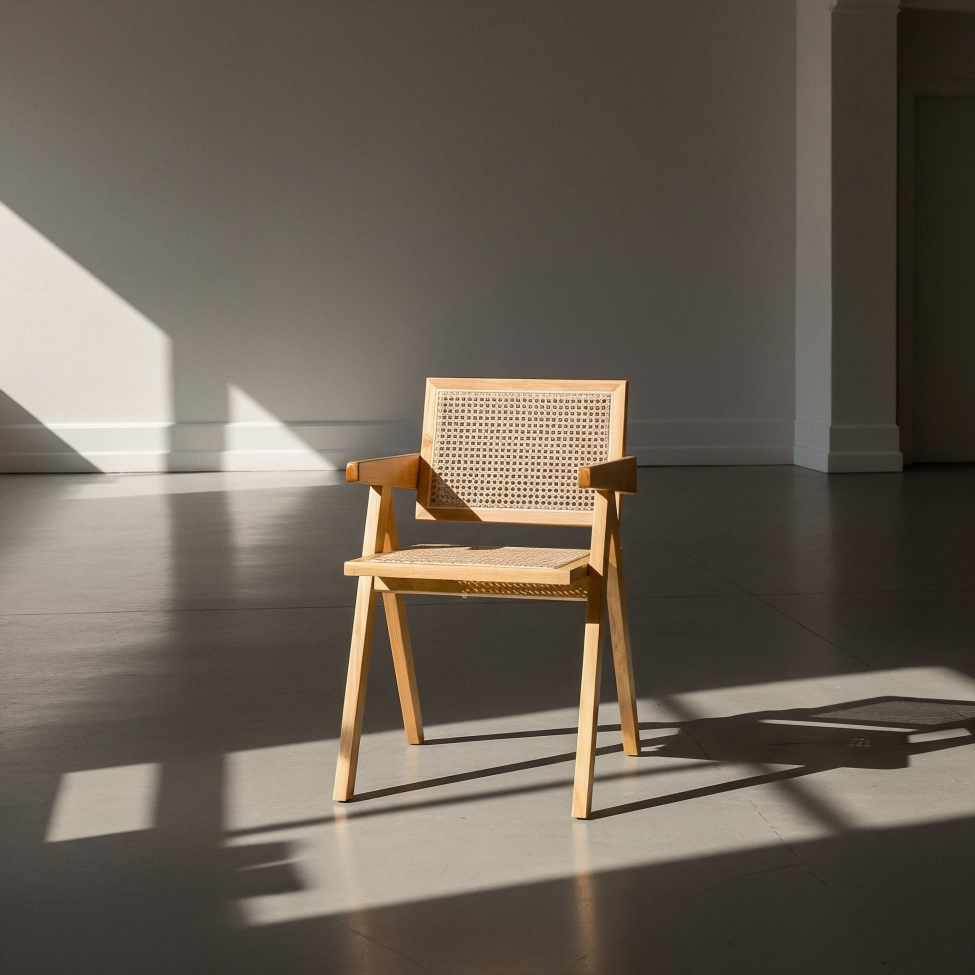 Lenestol 'Rotting' - Naturlig