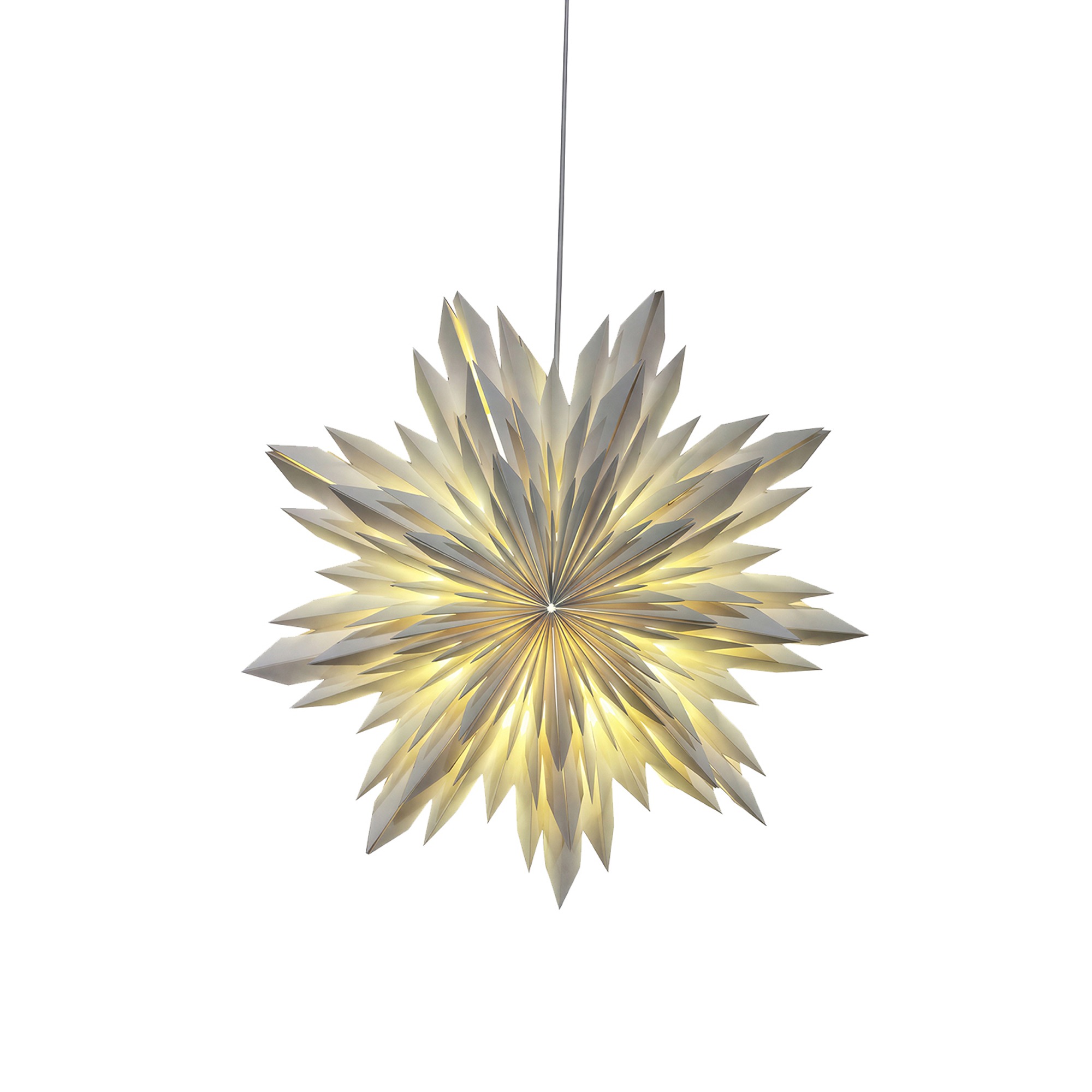 Adventsstjerne  'Oslo' 65cm - Hvit