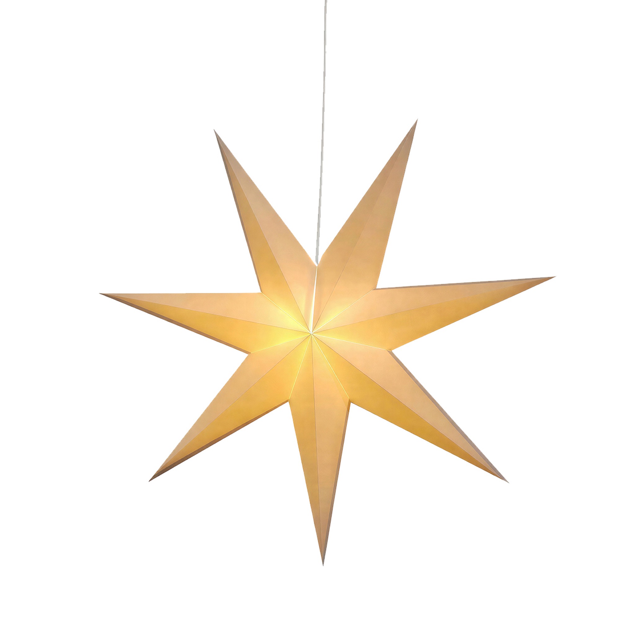 Adventsstjerne 'Sally' 60cm - Hvit