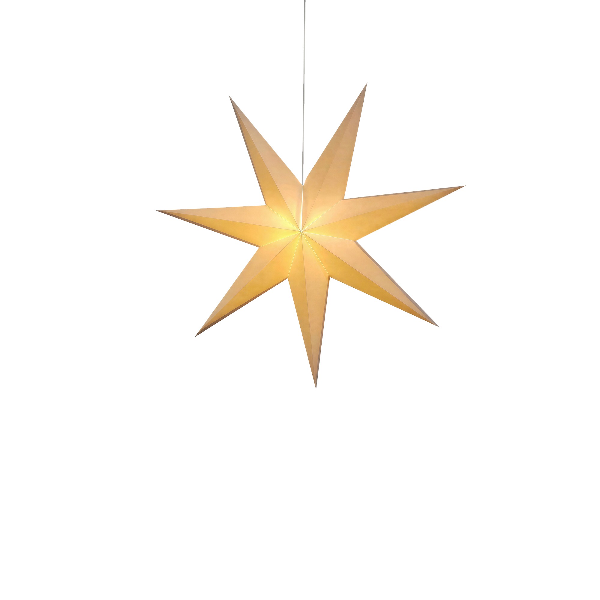 Adventsstjerne 'Sally' 80cm - Hvit