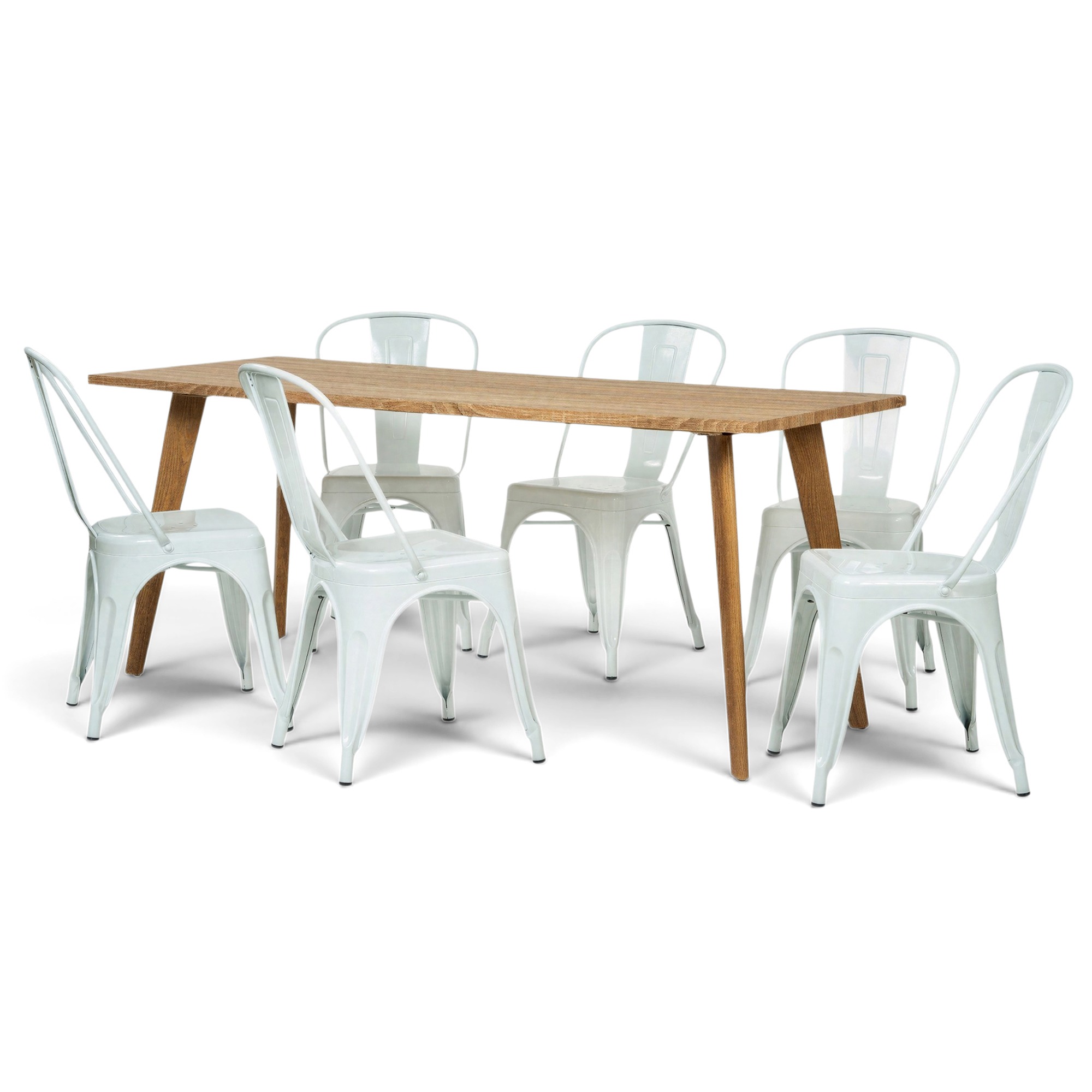 Spisegruppe 'Nordic Montmartre' 1 Bord & 6 Stoler