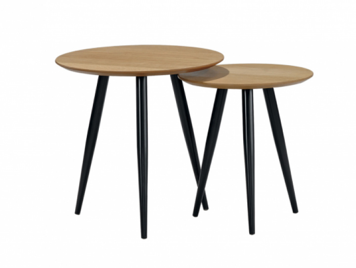 Sofabord \'Sapporo\' - Natur Ø 50 / Ø 40 i gruppen SALG / Møbler / Bord hos Reforma (9364Oak)