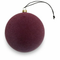 Christmas Ball \'Velvet\' - Bourgogne (S)