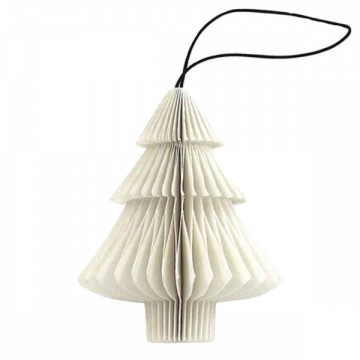 Juletrepynt 'Tree' - Hvit
