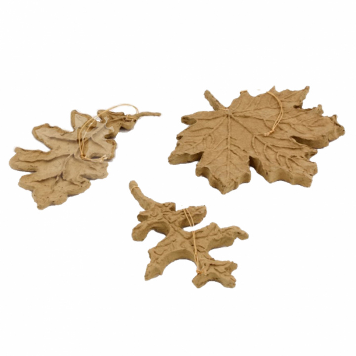 Juletrepynt 'Leaf' - Brun