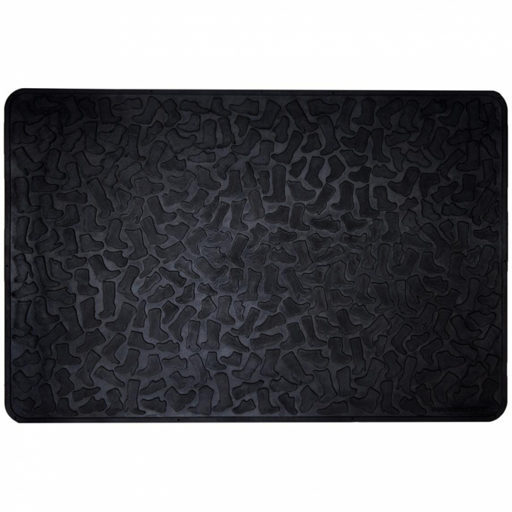 Dørmatt i gummi 'Fot' - 90x60 cm