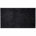 Dørmatt i gummi \'Graphic\' - 75x45 cm