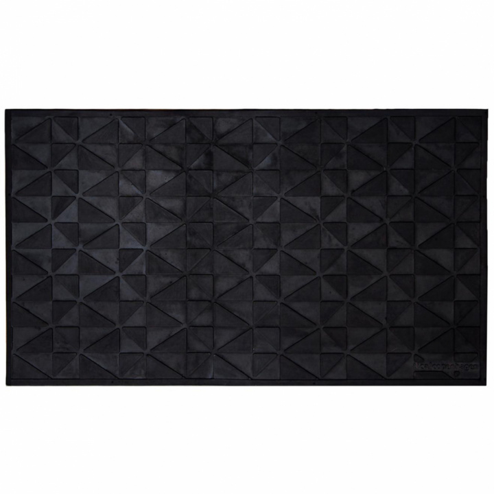 Dørmatt i gummi 'Graphic' - 75x45 cm