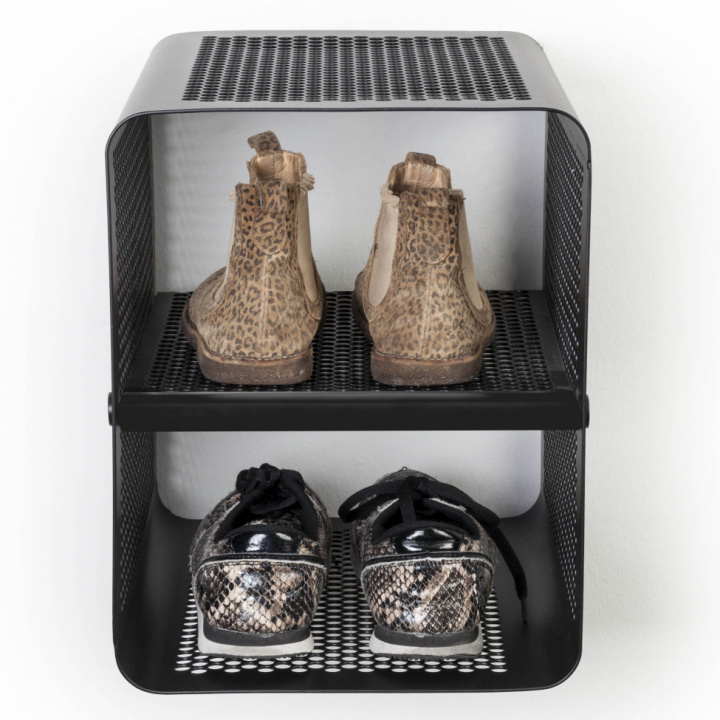 Hylle 'Wall' - Svart (S)