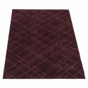 Hallmatte \'Lines\' - Mørkerød 120x67 cm