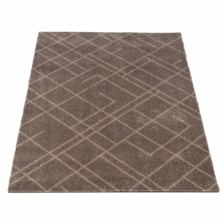 Hallmatte 'Linjer' - Sand 90x60 cm