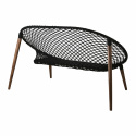 Sofa \'Elof\' - Macramé/svart